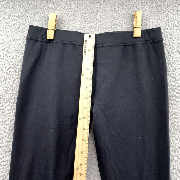 Lululemon Leggings Women's 10 Black Drawstring Capri Athleisure Yoga Y2k‎ Pants - Picture 7 of 12